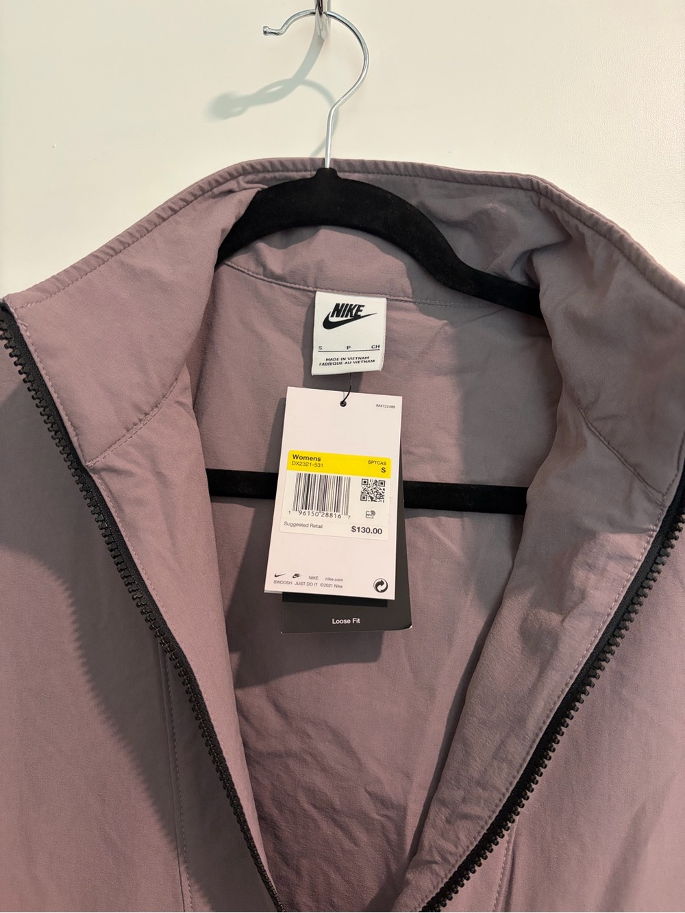 Nike Womens Sports Utility Jacket 1/2 Zip Revolution Pullover Size S - Picture 4 of 6